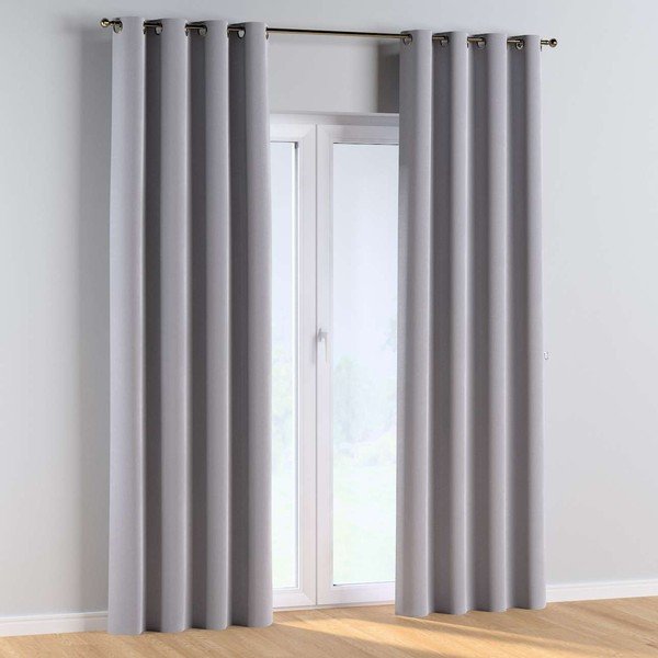 Siva zavesa 260x130 cm Posh Velvet - Yellow Tipi-image-1