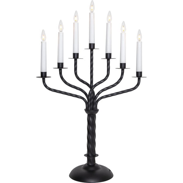 Črna božična svetlobna dekoracija Bore – Star Trading