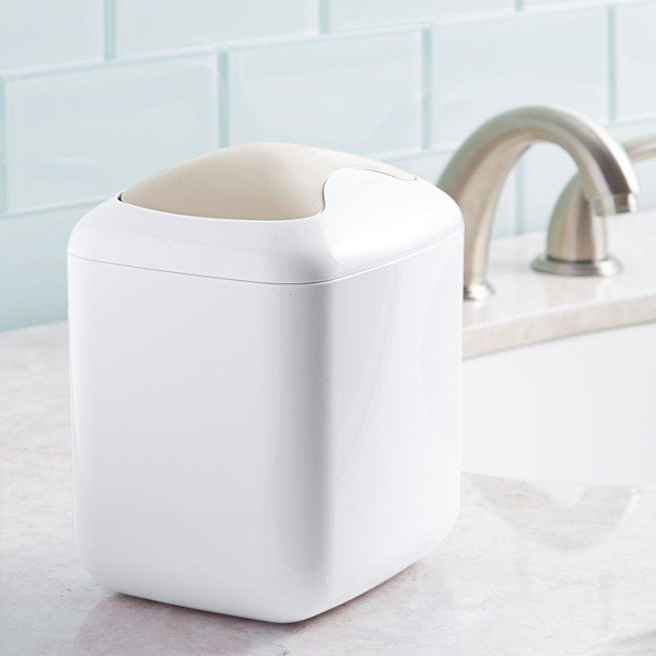 Beli koš za odpadke InterDesign Una-image-2