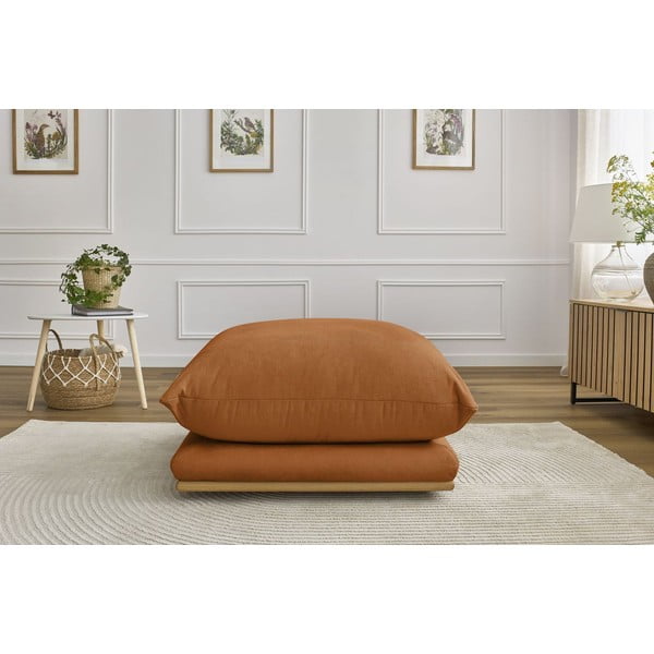 Oranžen tabure Ernest – Bobochic Paris-image-4