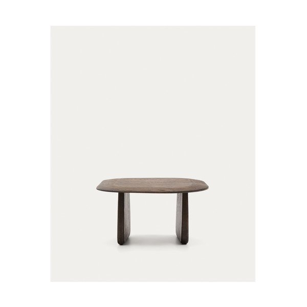 Stranska mizica iz masivnega hrasta 70x71 cm Pirita – Kave Home-image-2