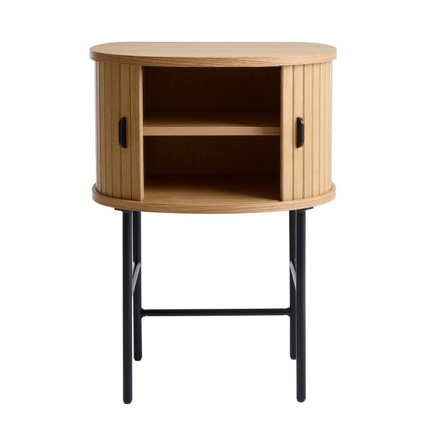 Nočna omarica v naravni barvi Nola – Unique Furniture-image-3