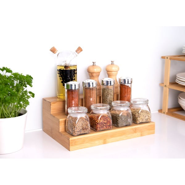 Organizator za začimbe iz bambusa Copco - Kitchen Craft-image-2