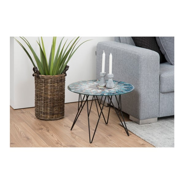 Actona Sun zložljiva miza z mozaikom-image-3