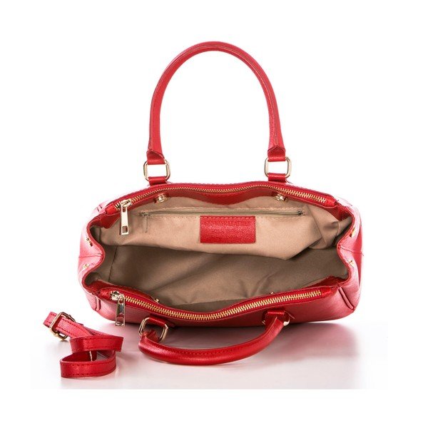 Usnjena torbica Saffi Red-image-3