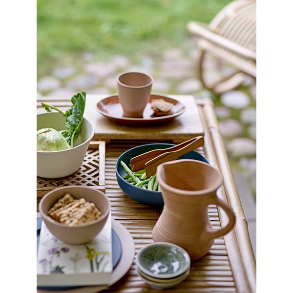 Rdečkasto-rjav keramičen krožnik Bloomingville Rani, ø 20 cm-image-2