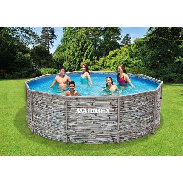 Bazen s trdno konstrukcijo ø 305 cm globina 91 cm Florida – Marimex-image-1