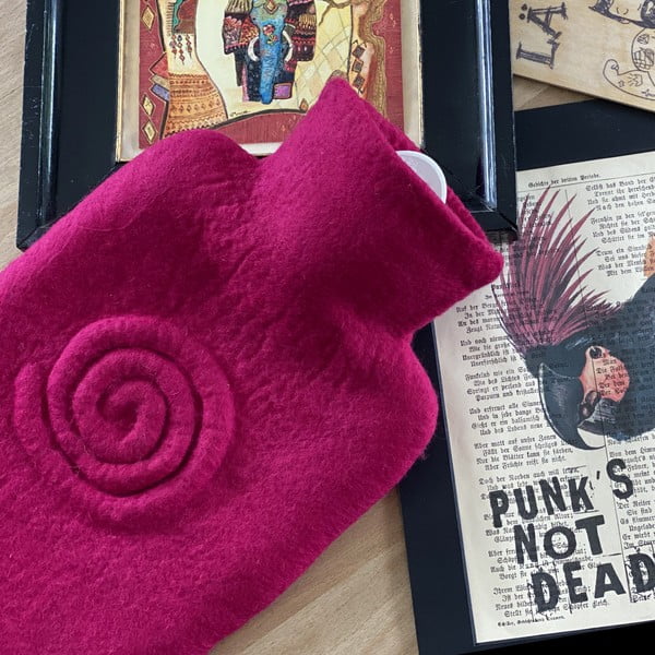 Termofor s prevleko iz 100 % merino volne Classic - Hugo Frosch-image-2