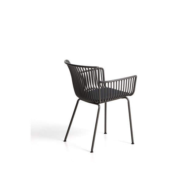 Temno siv vrtni stol Surpika – Kave Home-image-4