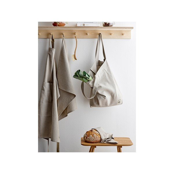 Bež predpasnik iz organskega bombaža Södahl Chambray-image-1