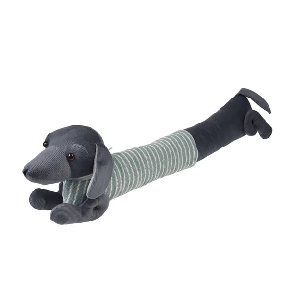 Zeleno-siva zaščita za vrata proti prepihu 17x76 cm Sausage Dog – Rex London-image-4