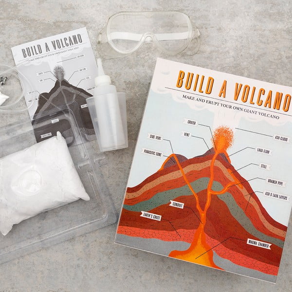 Komplet za ustvarjanje Build a Volcano – Rex London-image-1