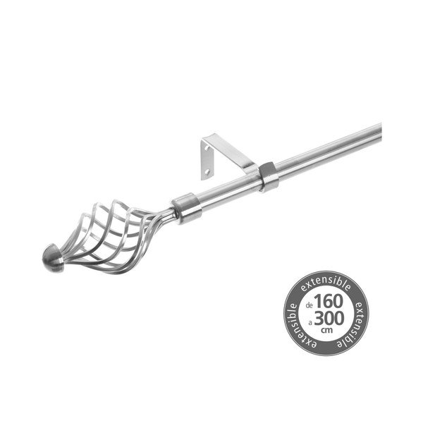 Kovinska karnisa z nastavljivo dolžino 160 - 300 cm – Casa Selección-image-2
