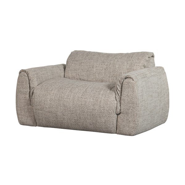 Svetlo siv fotelj Baggy – WOOOD