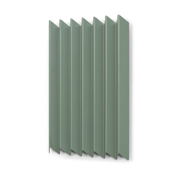 Prašno zelen kovinski stenski obešalnik 29 cm Sensu – Spinder Design-image-3
