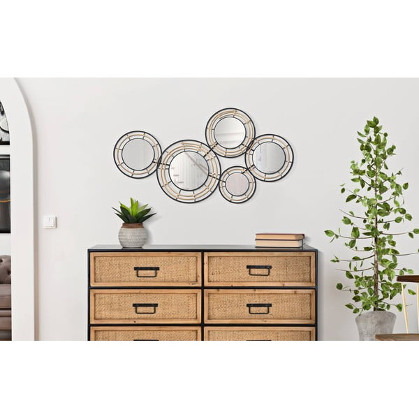 Kovinska stenska dekoracija 111x59 cm Oporto - Mauro Ferretti-image-1