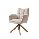 Kremno beli oblazinjeni jedilni stoli v kompletu 2 ks Marilla – Unique Furniture
