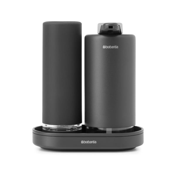 Sivo plastično držalo za detergent SinkStyle – Brabantia-image-3