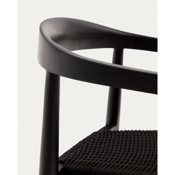 Črni jedilni stoli v kompletu 4 ks Ydalia – Kave Home-image-4