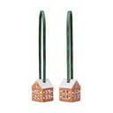 Keramični okraski za jelko v kompletu 2 ks 5 cm Gingerbread – Kähler Design