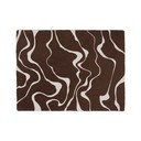 Rjavo-kremno bela odeja 150x200 cm Felu – noo.ma