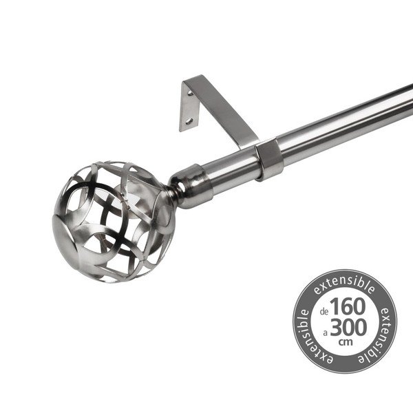Kovinska karnisa z nastavljivo dolžino 160 - 300 cm – Casa Selección-image-1