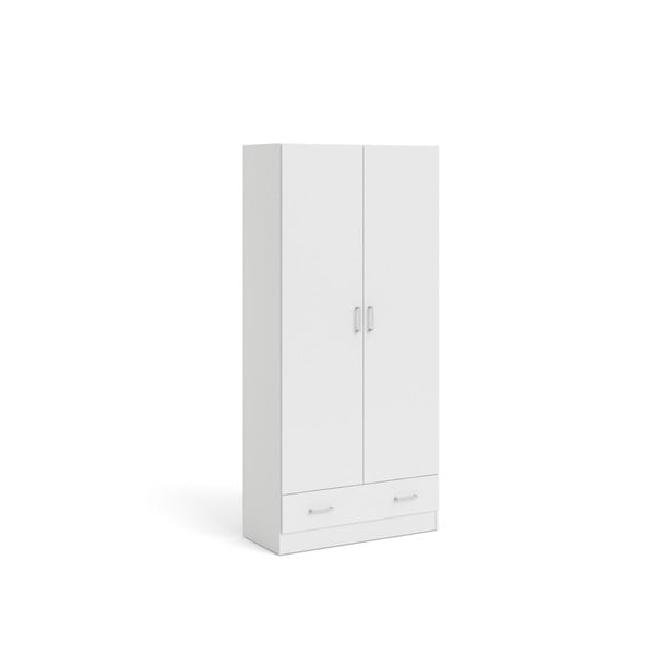 Bela garderobna omara 79x170 cm Space – Tvilum-image-2