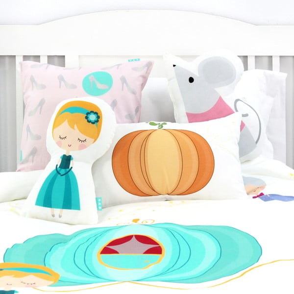 Otroška bombažna posteljnina Mr. Fox Pumpkin, 140 x 200 cm-image-4