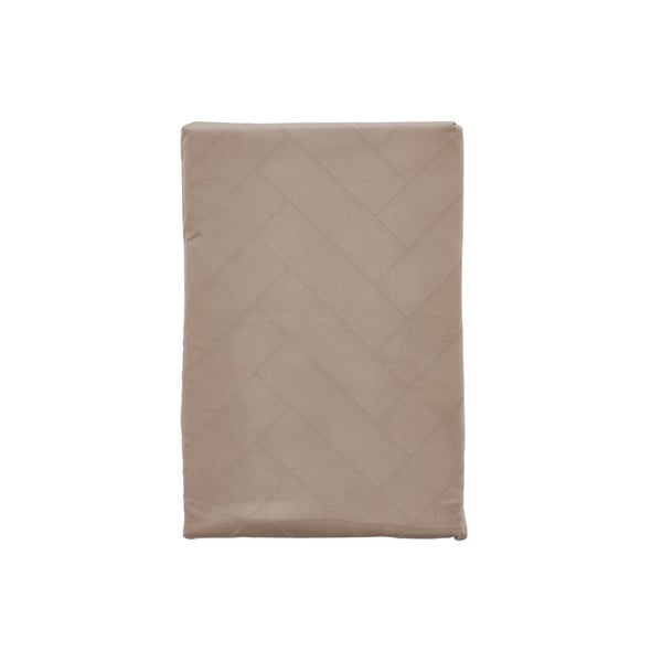 Sivorjava enojna podaljšana posteljnina iz damasta 140x220 cm Tiles – Södahl-image-2