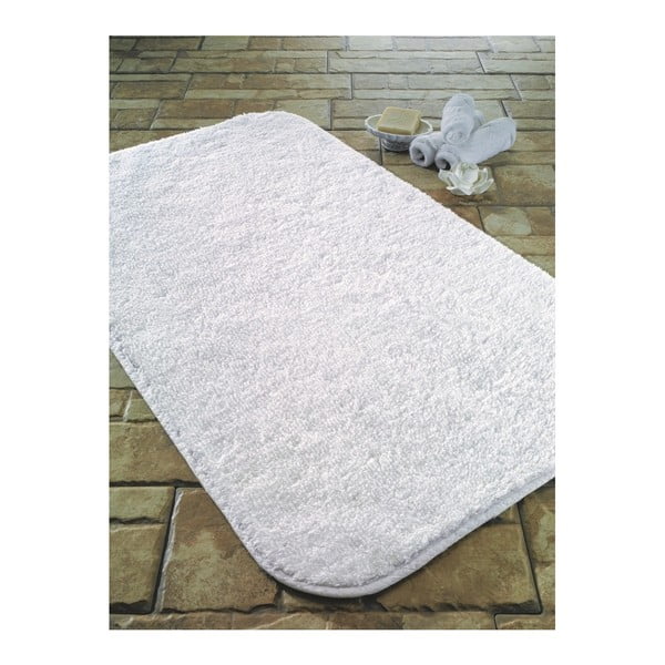 Bela kopalna podloga Confetti Bathmats Bombaž, 50 x 60 cm
