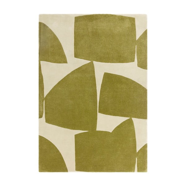 Zelena ročno tkana preproga iz recikliranih vlaken 160x230 cm Romy – Asiatic Carpets