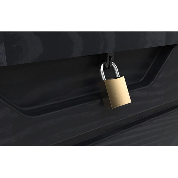 Temno siva vrtna škatla za shranjevanje Dolomiti – Toomax-image-1