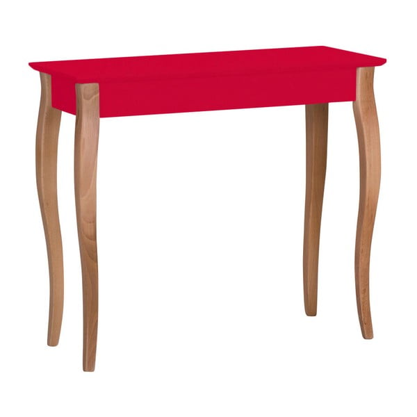 Rdeča konzolna mizica Ragaba Lillo, širina 85 cm
