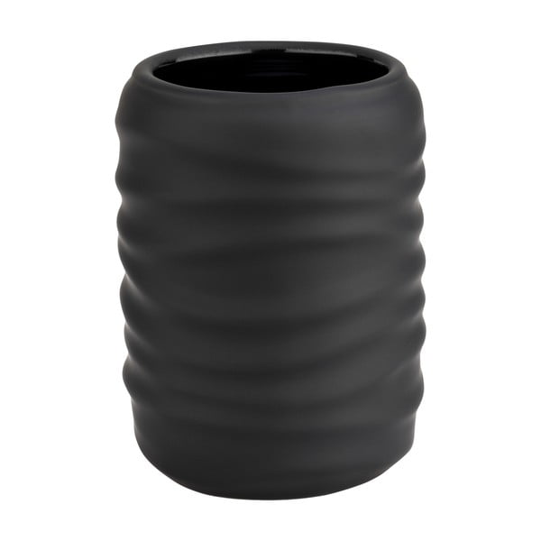 Črn keramičen lonček za zobne ščetke Illana – Wenko