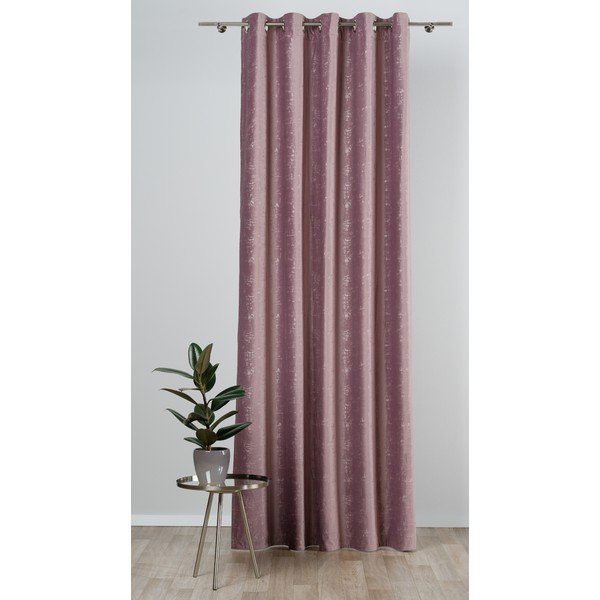 Rožnata zavesa 140x260 cm Scento – Mendola Fabrics-image-2