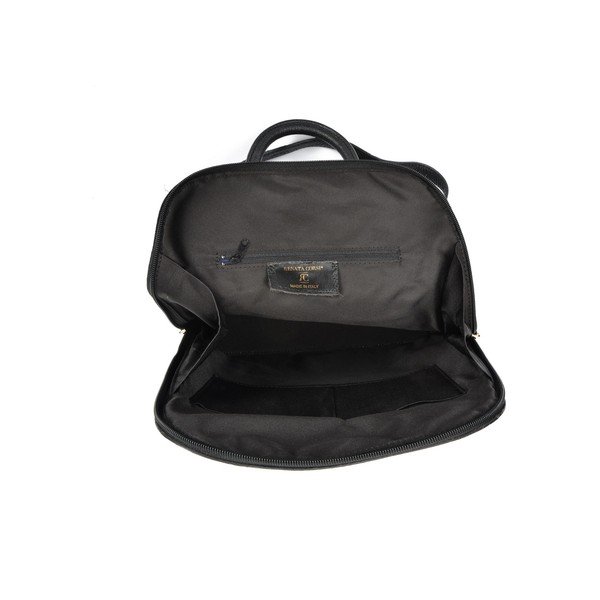 Črn usnjen ženski nahrbtnik Renata Corsi Sofia-image-2