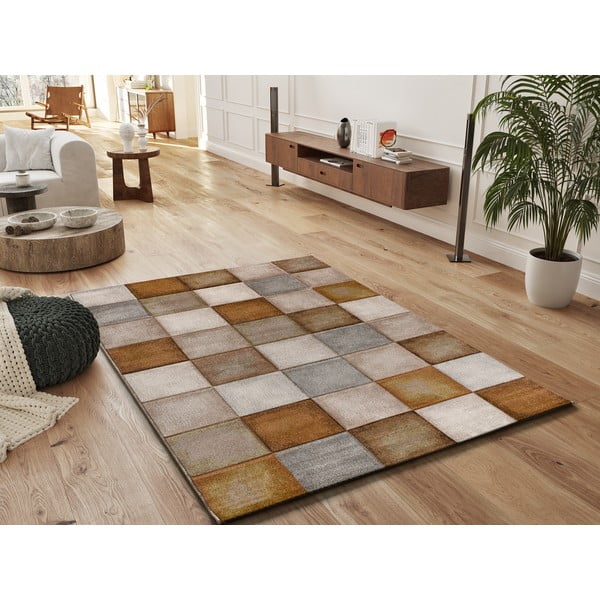 Opečnato oranžna preproga 160x230 cm Lena – Universal-image-1