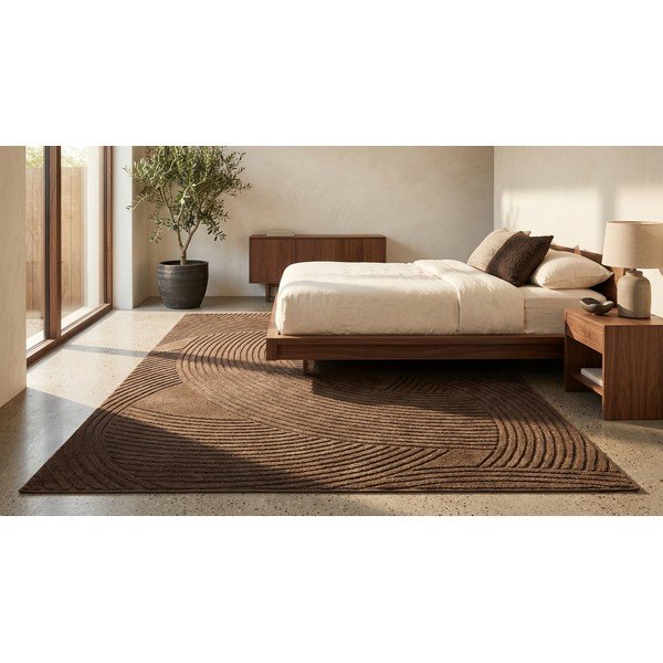 Rjava preproga 120x170 cm Zephyr – ESTE-image-3