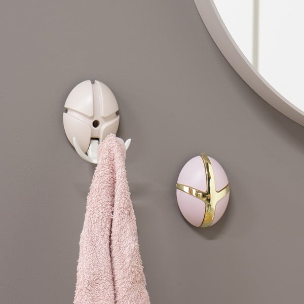 Kremno bel stenski obešalnik Tick – Spinder Design-image-3