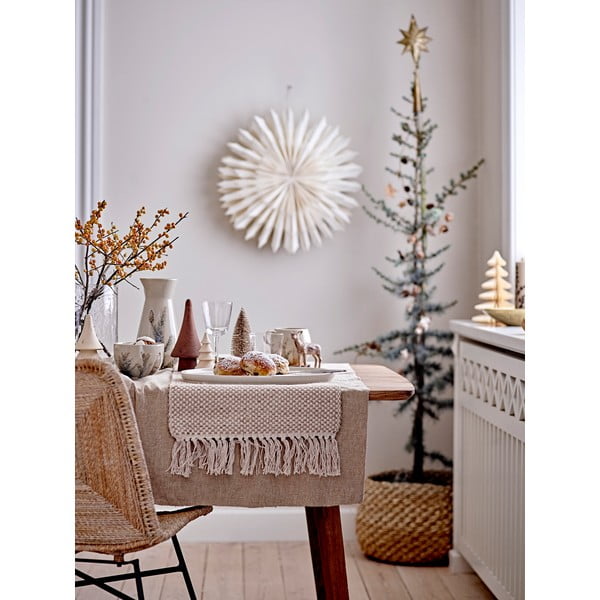 Bež lončena božična skleda ø 11,5 cm Hollie - Bloomingville-image-1