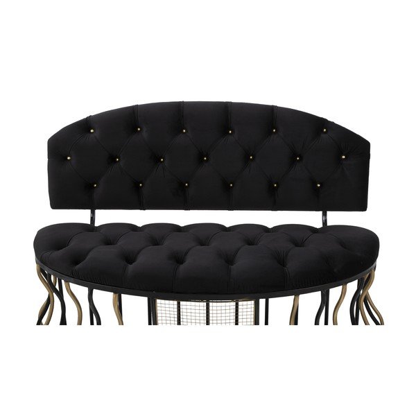 Mauro Ferretti Glam black kavč-image-4
