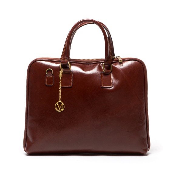 Usnjena torbica Dominica 375 Marrone