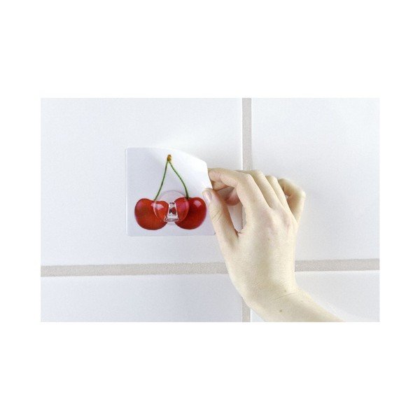 Samonosilni obešalnik Wenko Static-Loc Cherry-image-2