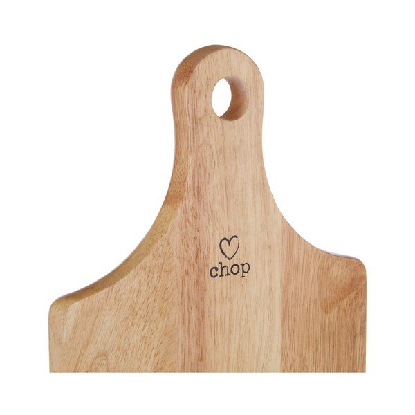 Deska za rezanje iz lesa kavčukovca Premier Housewares Charm-image-3