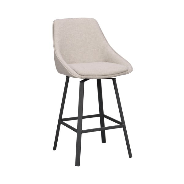 Bež barski stoli v kompletu 2 ks (višina sedeža 65 cm) Alison – Rowico