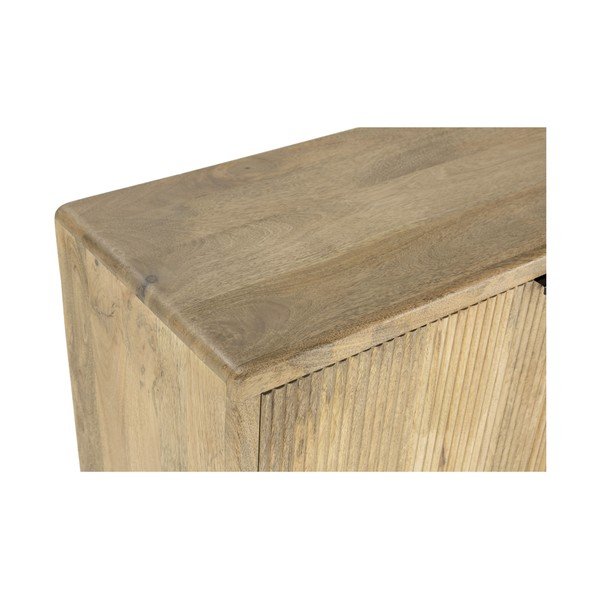 Komoda iz masivnega manga v naravni barvi 190x85x40 cm Mundra – MOME-image-1