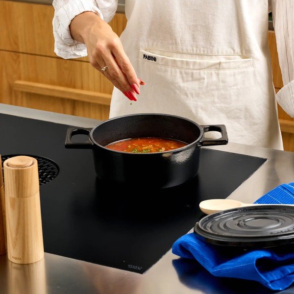 Litoželezen lonec s pokrovko za indukcijsko ploščo 2 l Mattia 3.0 – FABINI-image-4