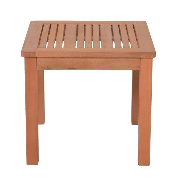 Vrtna mizica iz masivnega evkaliptusa 44x44 cm Tucson – Garden Pleasure-image-1