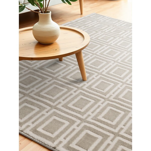 Kremno bela preproga 120x170 cm Perles Howlite – Elle Decoration-image-3