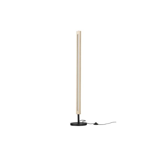 Prostostoječa svetilka iz jesenovega lesa WOOOD Sjaak, višina 130 cm-image-2